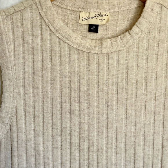 Universal Thread Ribbed Midi Dress - Light Tan - Picture 3 of 3